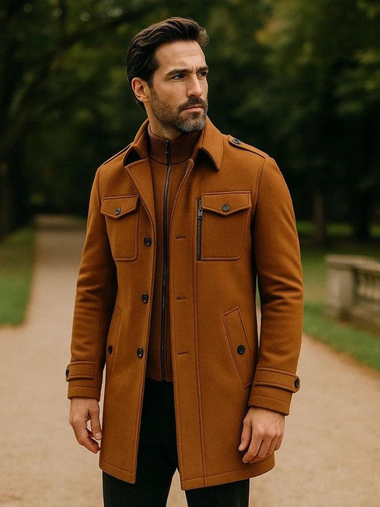 Abrigo de Invierno Estilo clásico