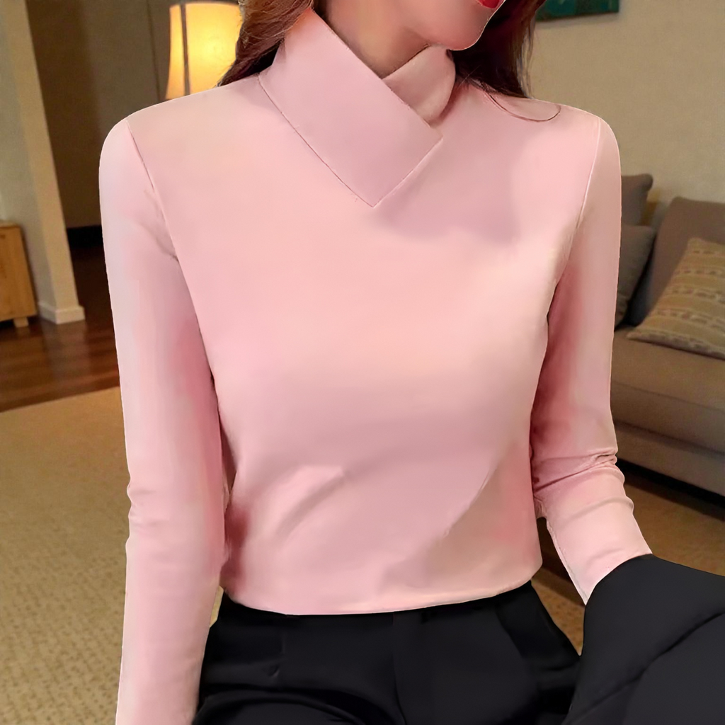Lynova™ | Suéter elegante de cuello alto