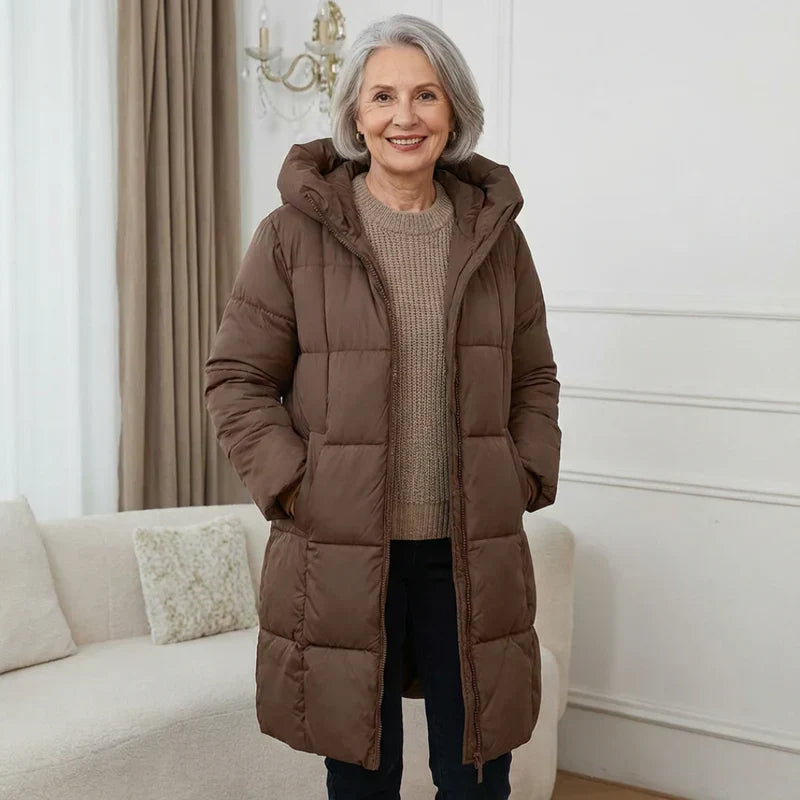 Cármen™ | Abrigo acolchada con capucha