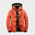 Chaqueta de invierno sólida para hombres