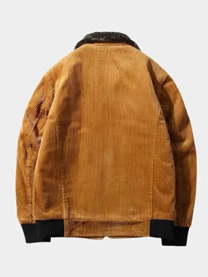 Chaqueta térmica de pana