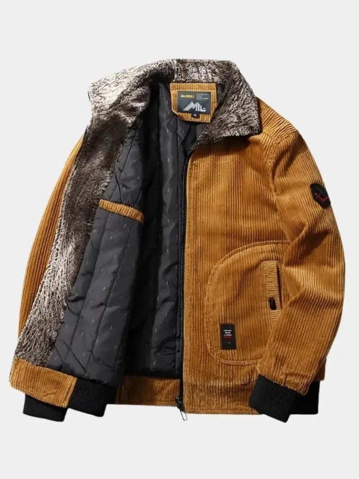 Chaqueta térmica de pana