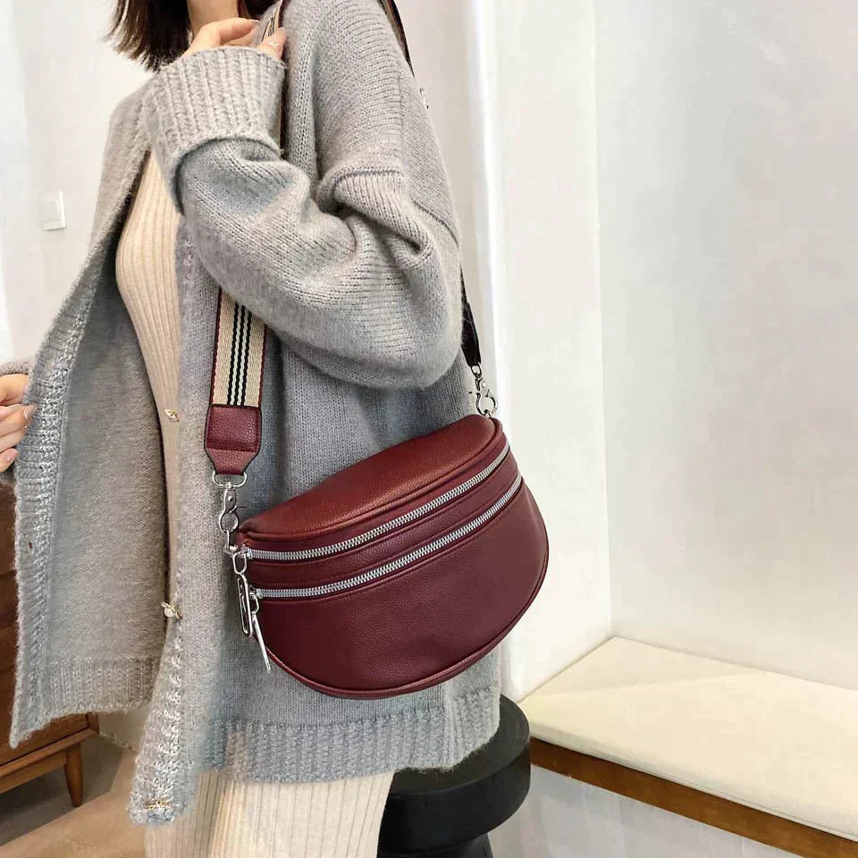 Noa – Bolso bandolera semicircular