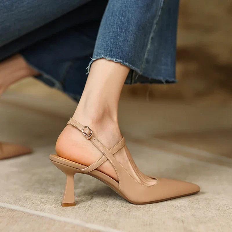 Zoe | Tacones de Vestir con Tira al Tobillo