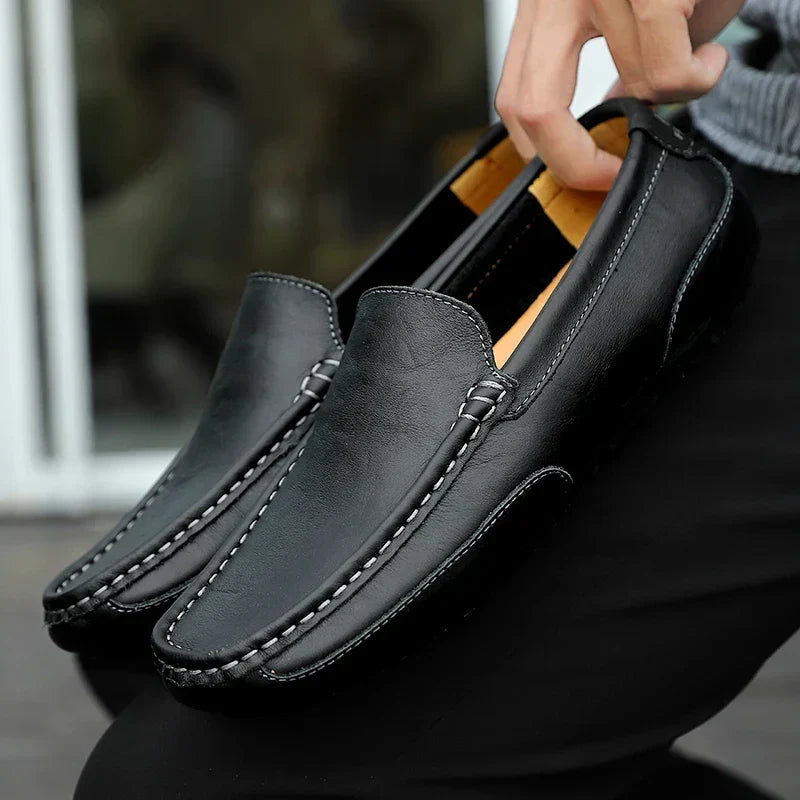 Mocasines de cuero vintage