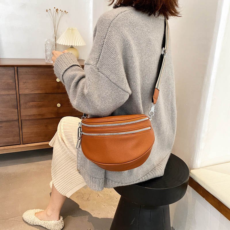 Noa – Bolso bandolera semicircular