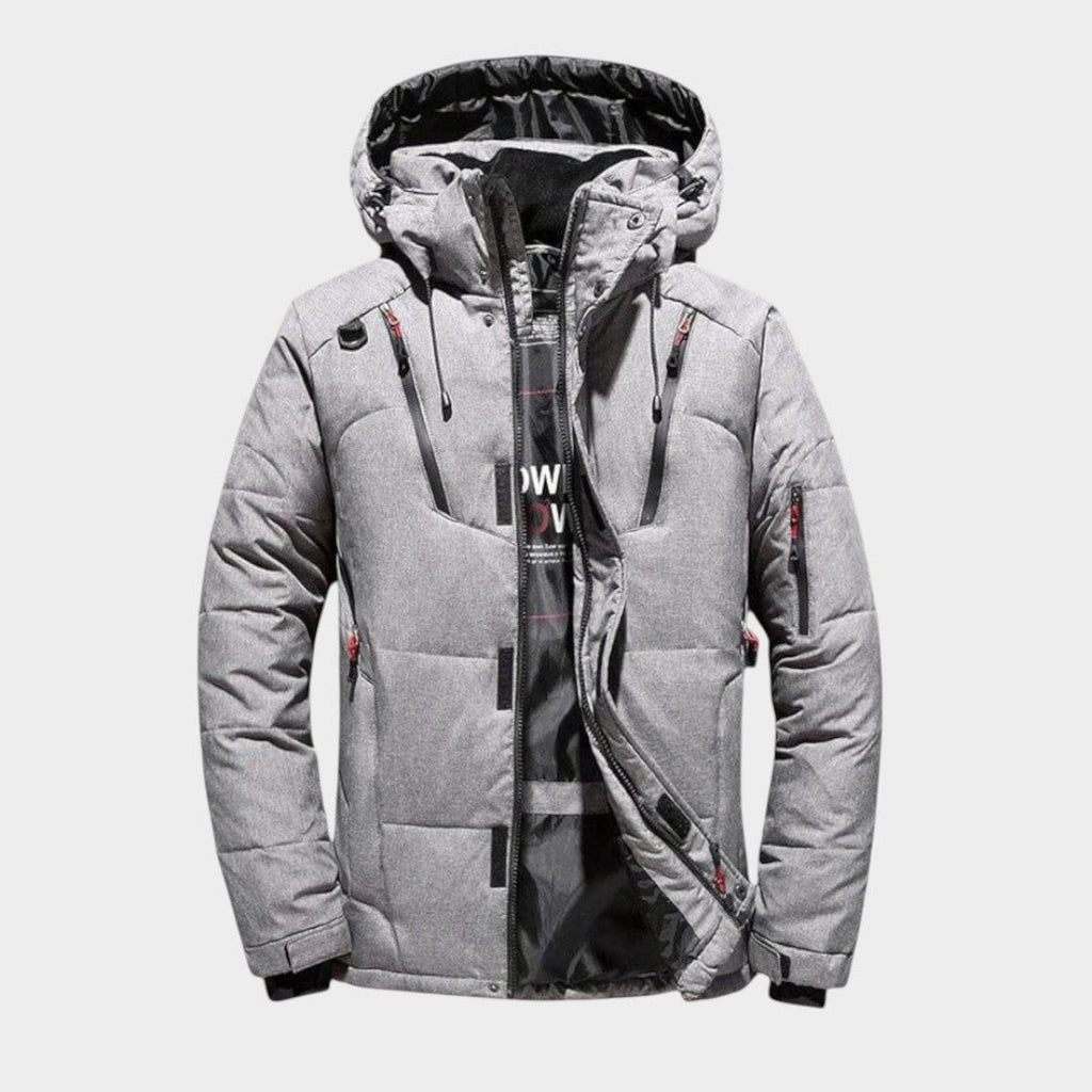 Chaqueta de invierno sólida para hombres