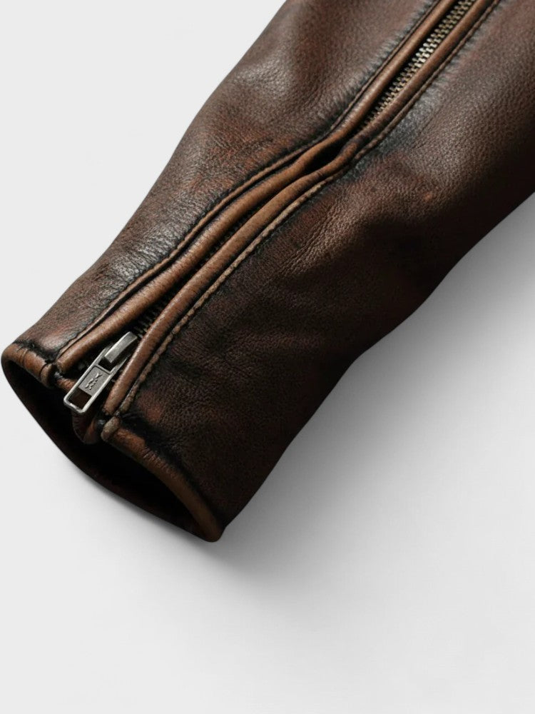 Chaqueta de cuero