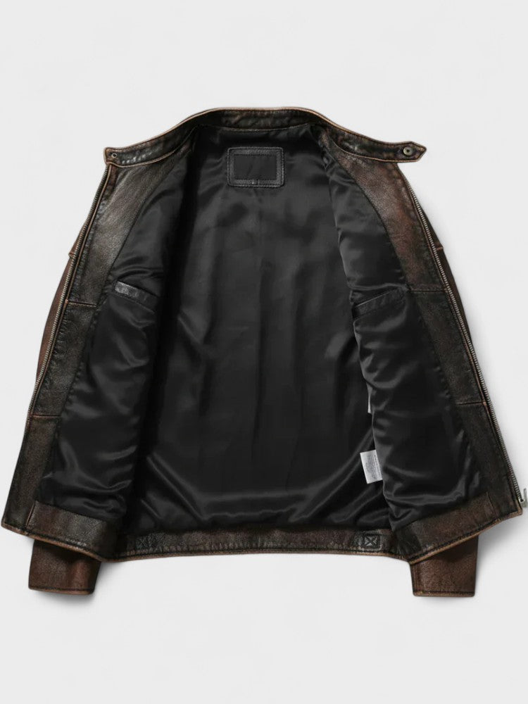 Chaqueta de cuero
