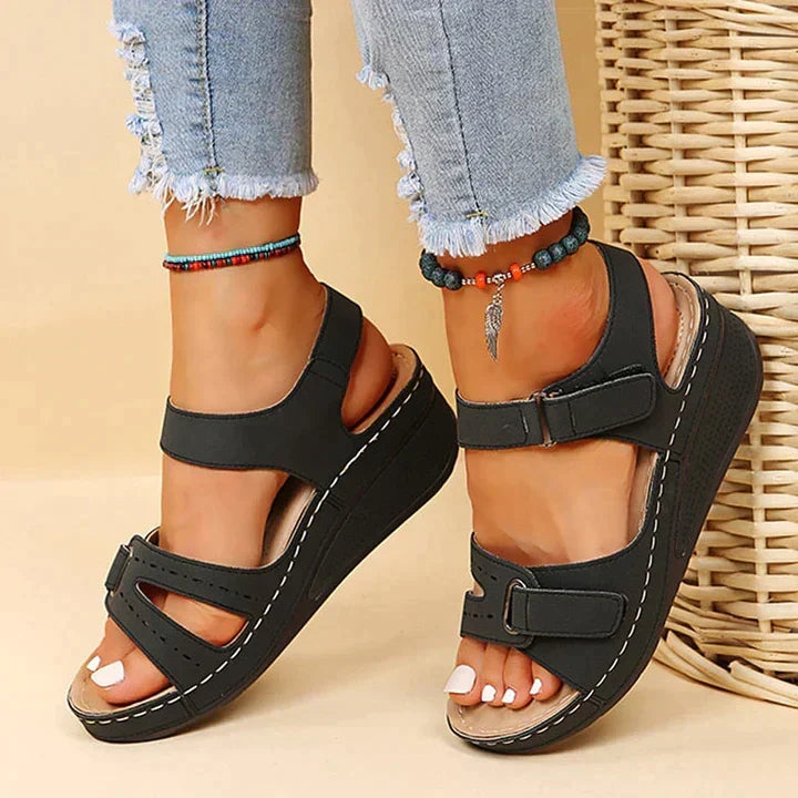 Sandalias Ortopédicas Cómodas con Cuña