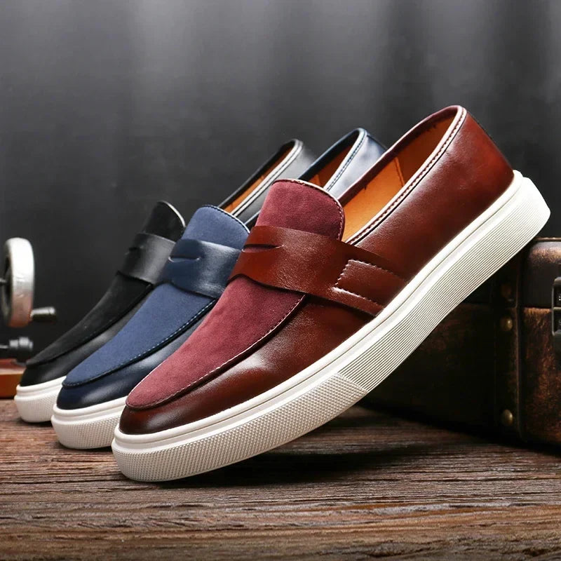 Mocasines de piel Naples