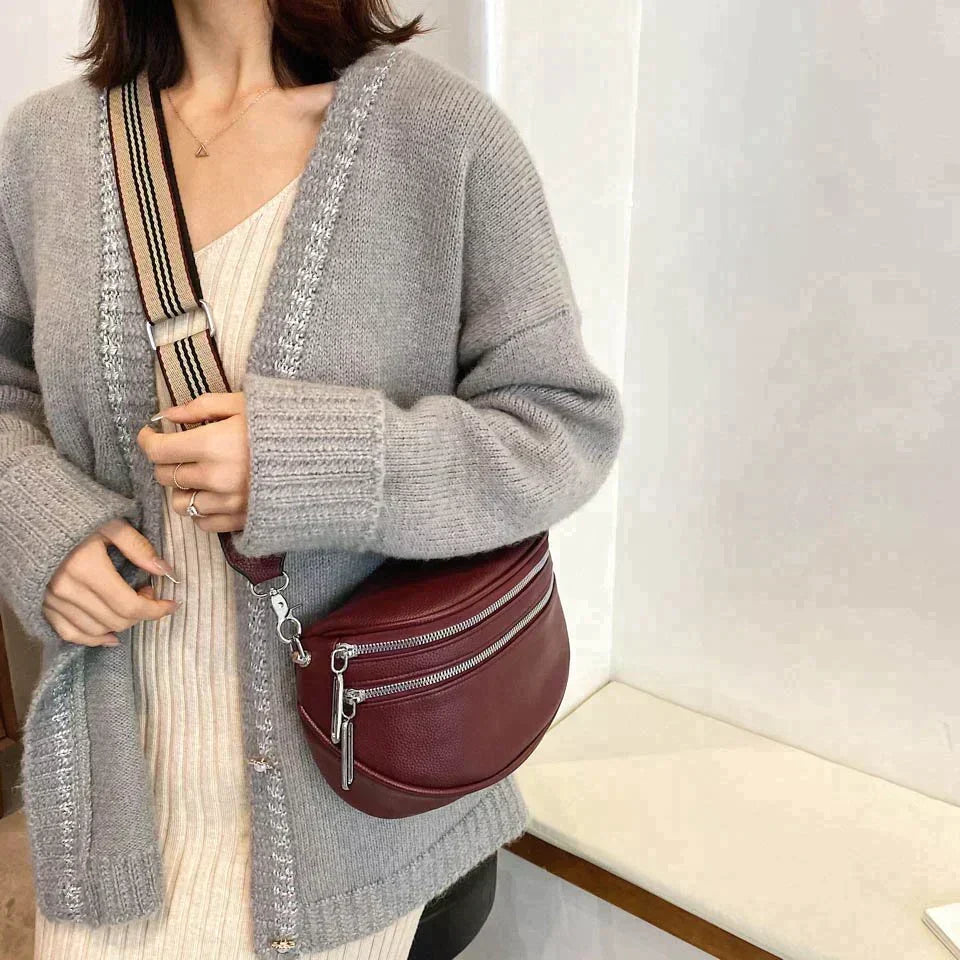 Noa – Bolso bandolera semicircular