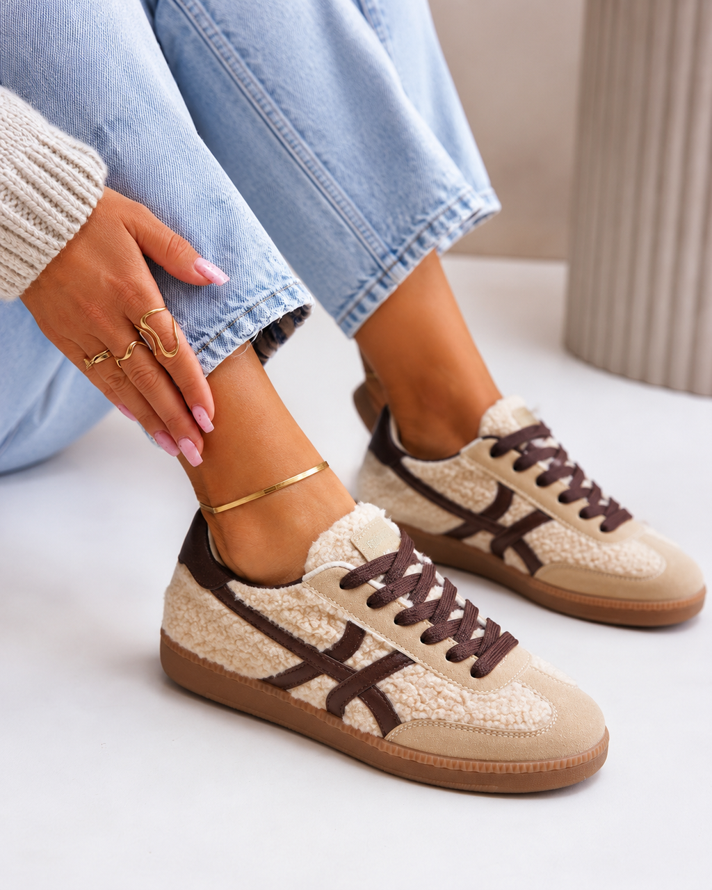 Zapatillas Sonja Beige
