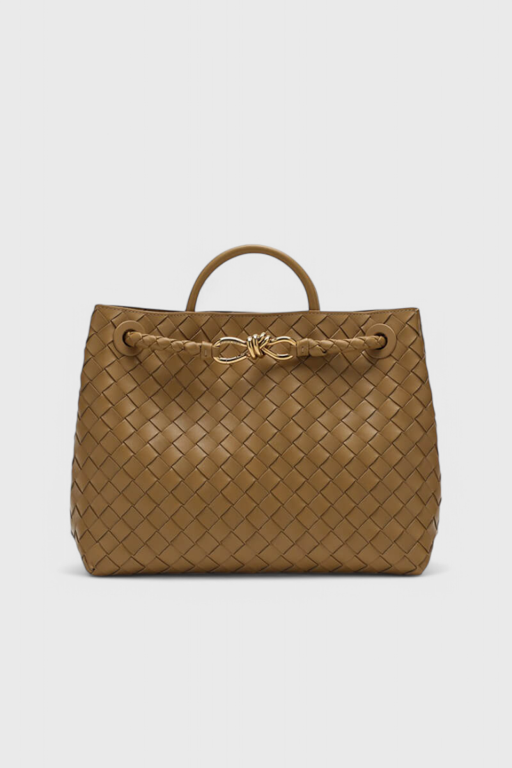 Bolso de Día Trenzado Índigo