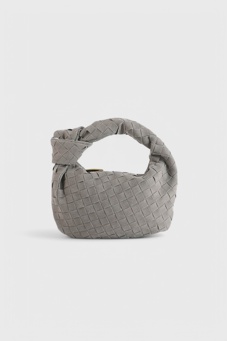 Mini Bolso Trenzado Remi con Detalle de Nudo