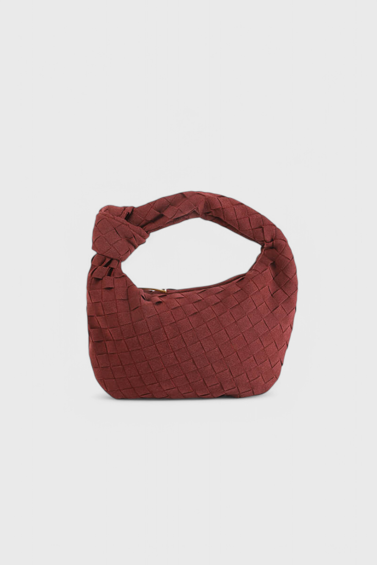 Mini Bolso Trenzado Remi con Detalle de Nudo