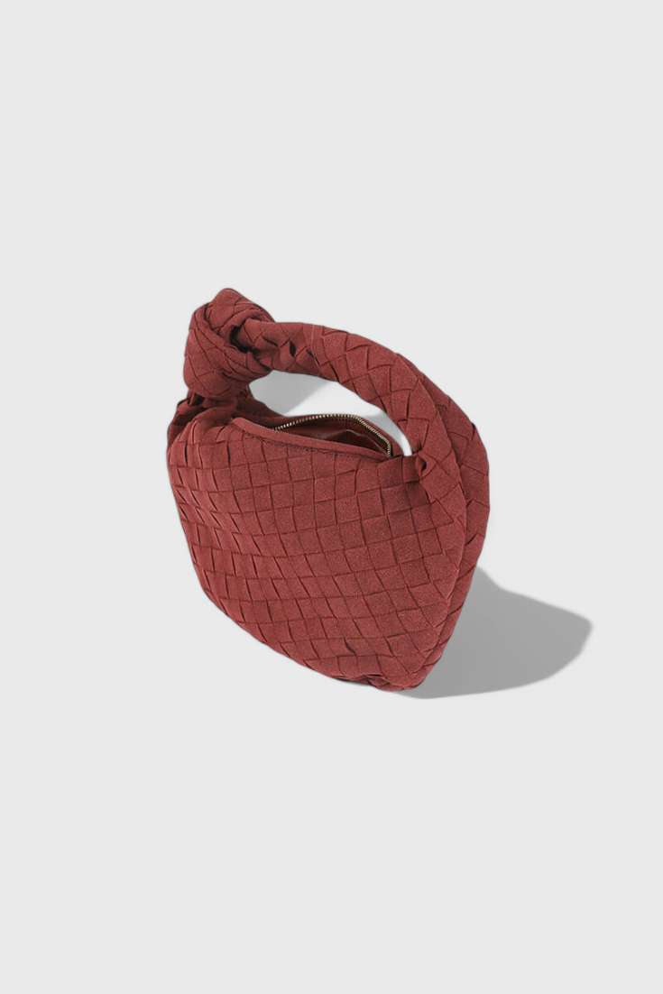 Mini Bolso Trenzado Remi con Detalle de Nudo