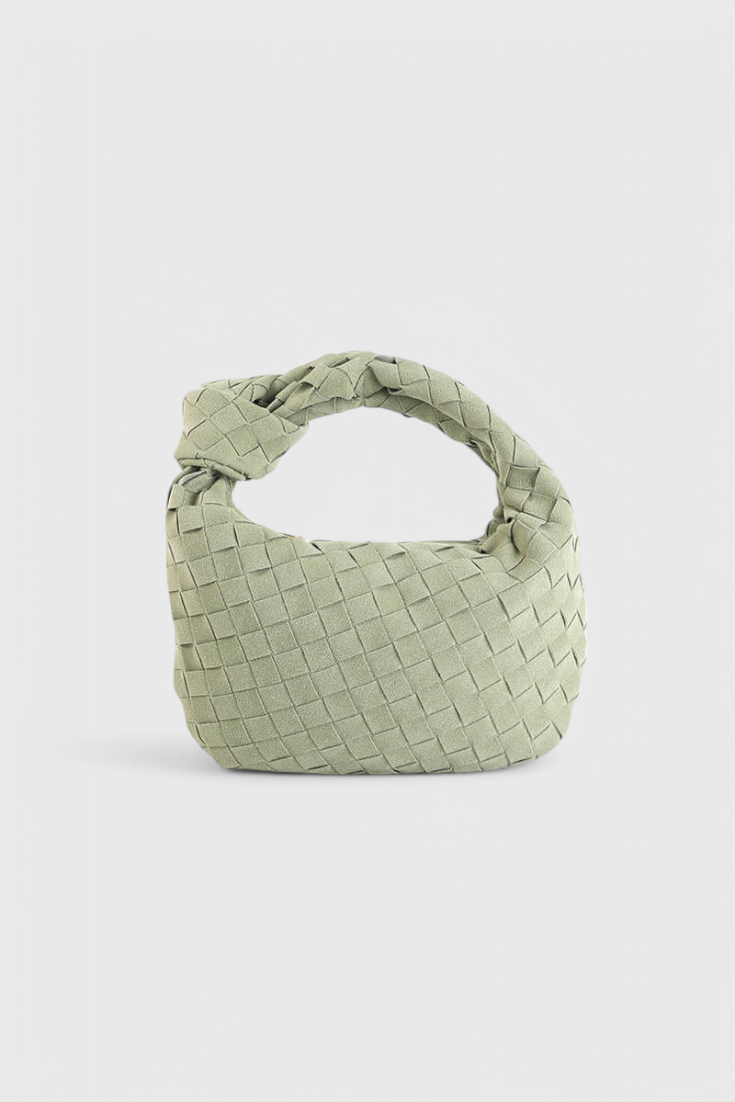 Mini Bolso Trenzado Remi con Detalle de Nudo