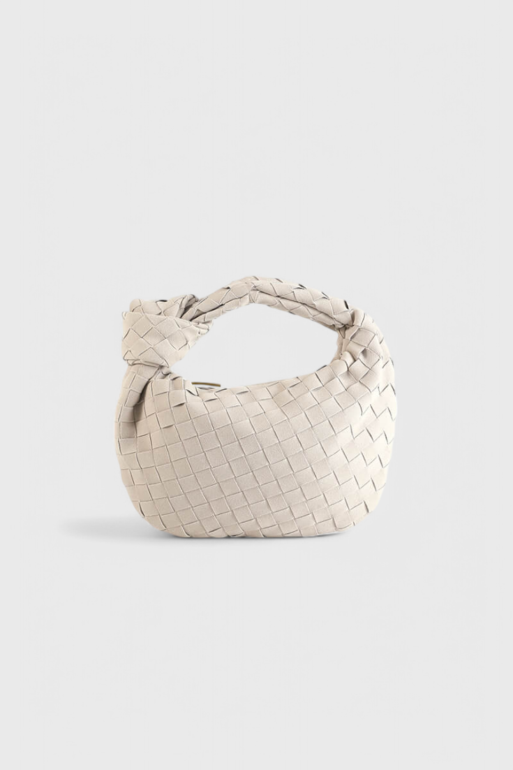 Mini Bolso Trenzado Remi con Detalle de Nudo