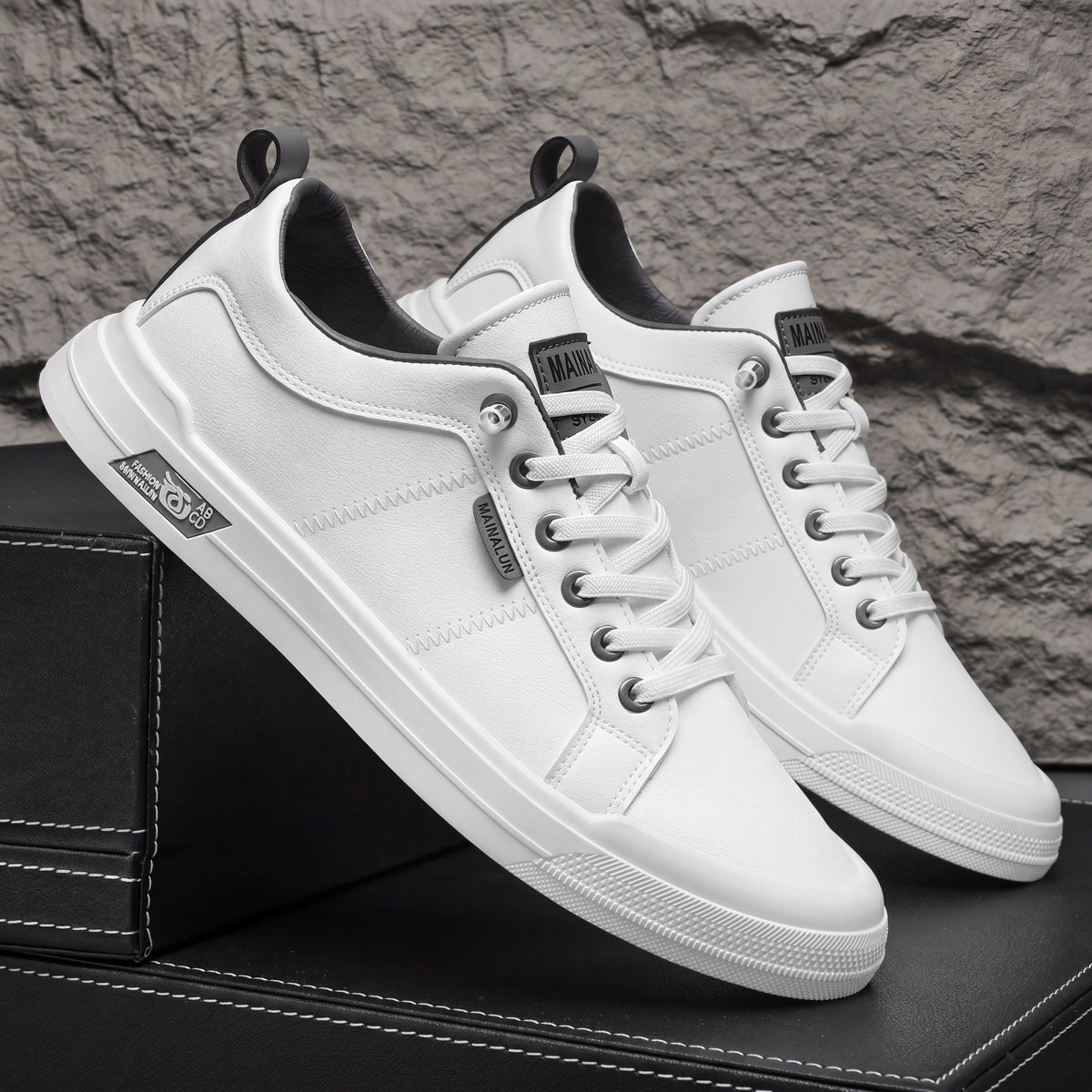 HARRINGTON | Zapatillas de Cuero Clásicas