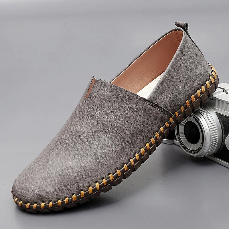 Mocasines de piel Santorini