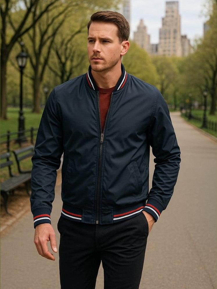 Chaleco bomber casual