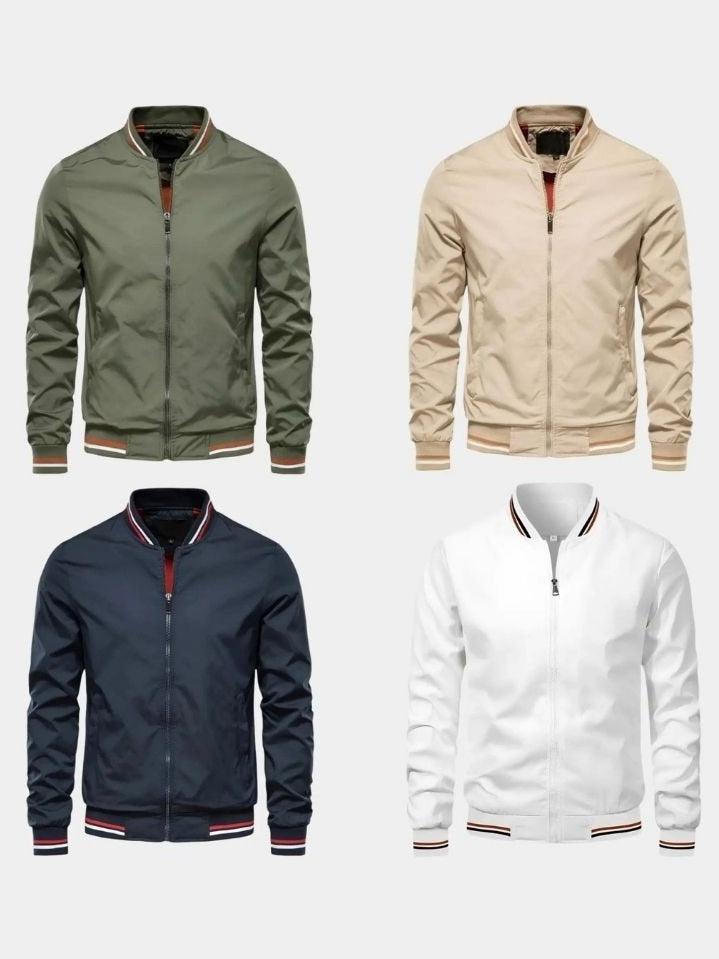 Chaleco bomber casual