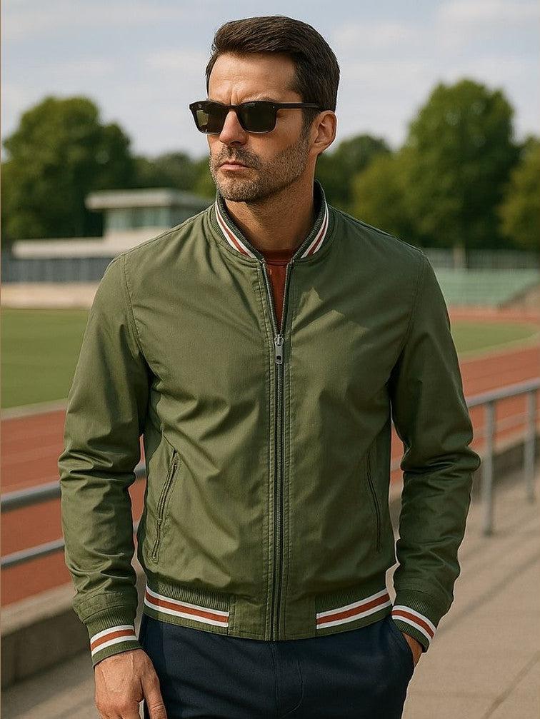 Chaleco bomber casual