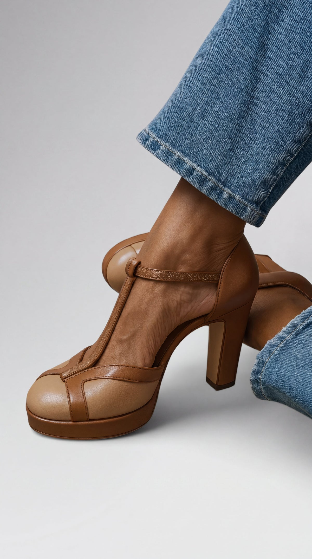 Malena — Zapatos de tacón retro, elegantes y con sujeción ergonómica