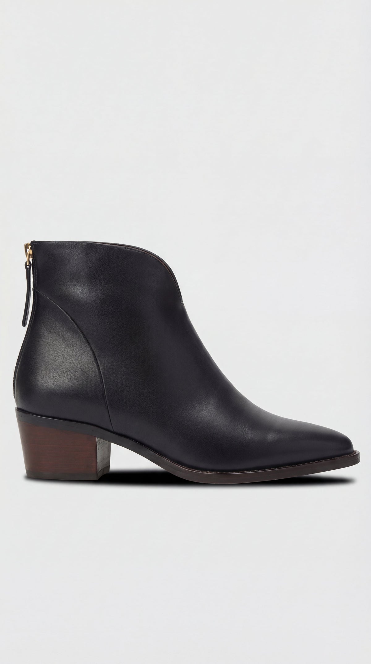Botines Cristina de tacón bajo