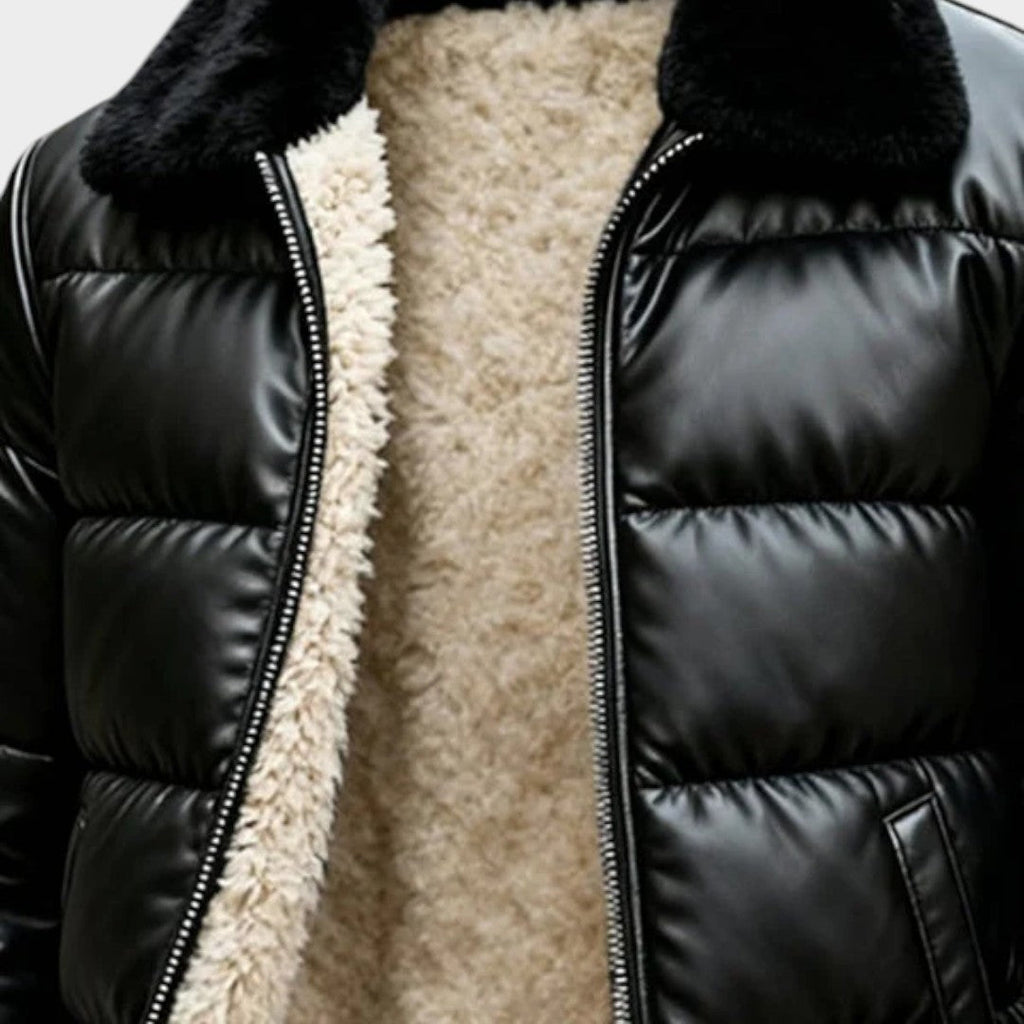 Chaqueta acolchada de estilo icónico