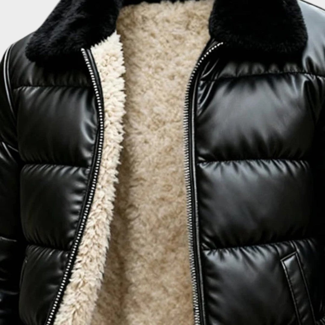 Chaqueta acolchada de estilo icónico