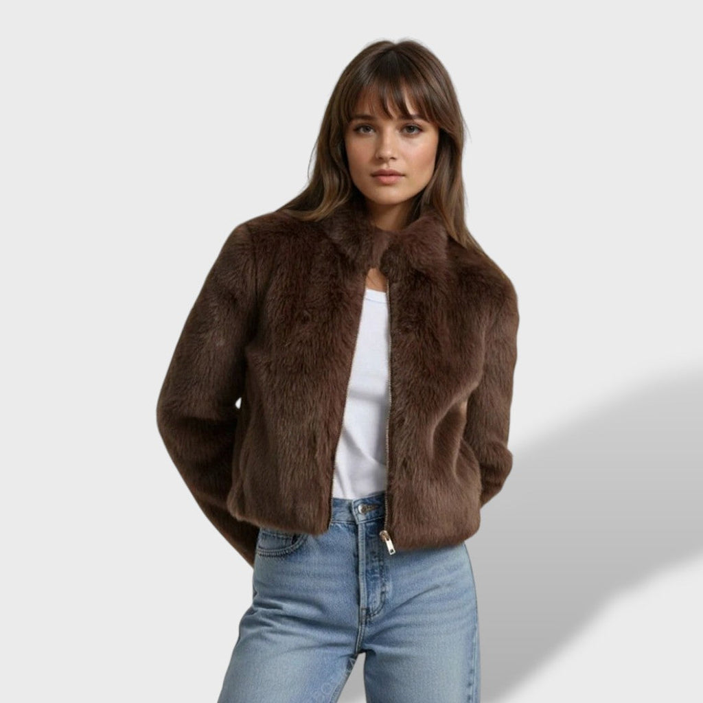 Noelia | Chaqueta de pelo sintético