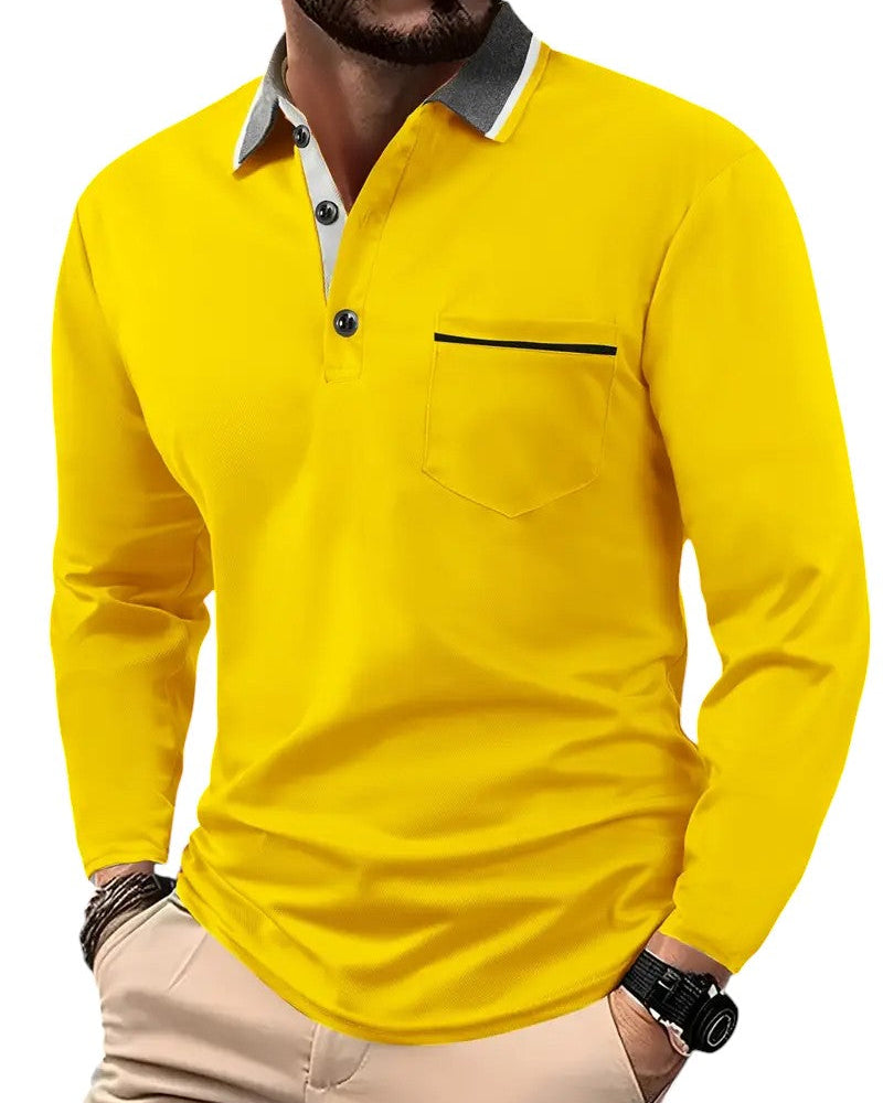Larsen™ | Polo clásico de manga larga