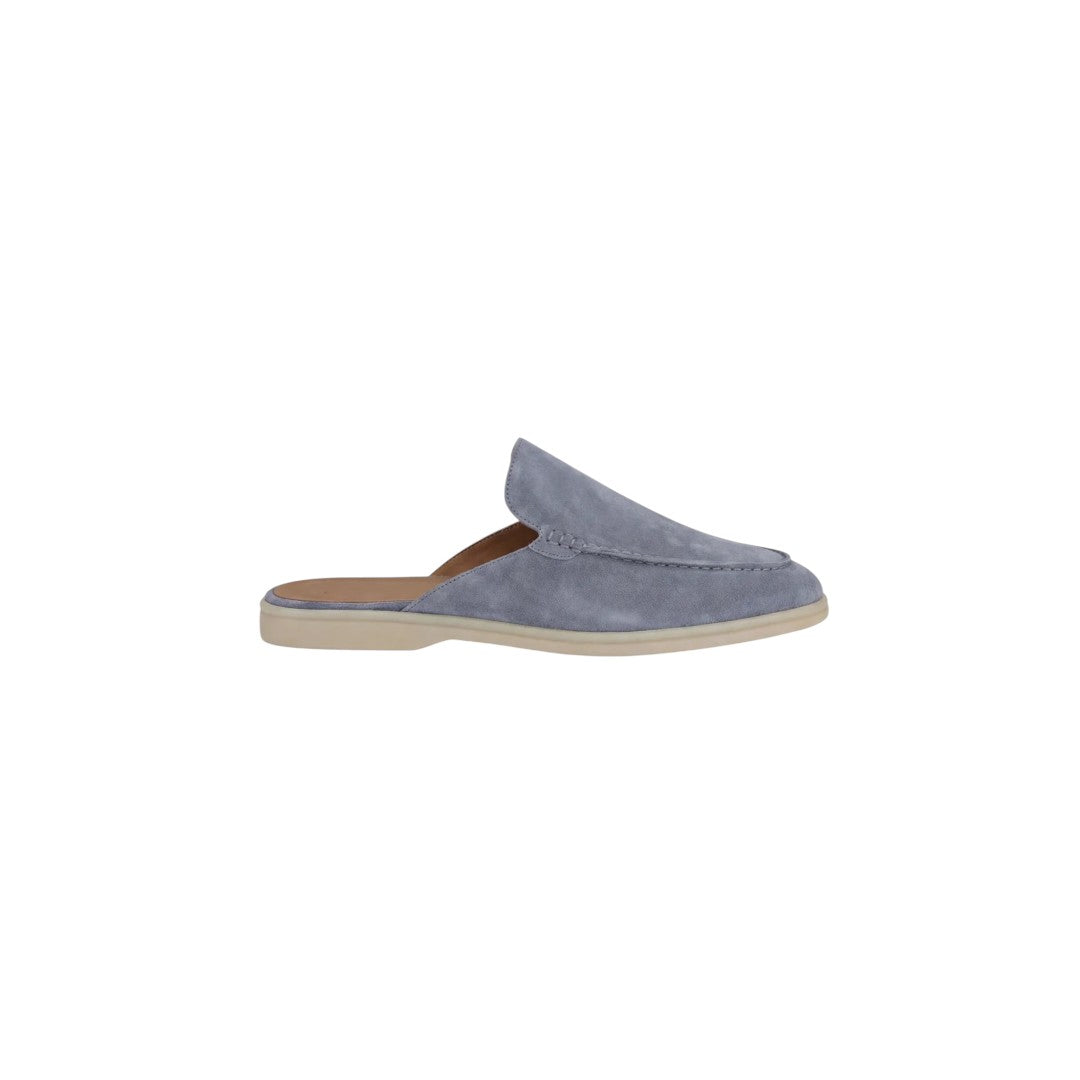 Mocasines de ante gris
