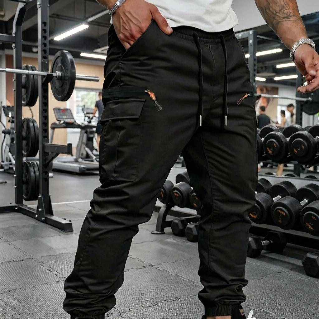 Lucas™ | Pantalón Jogger Cargo Elástico