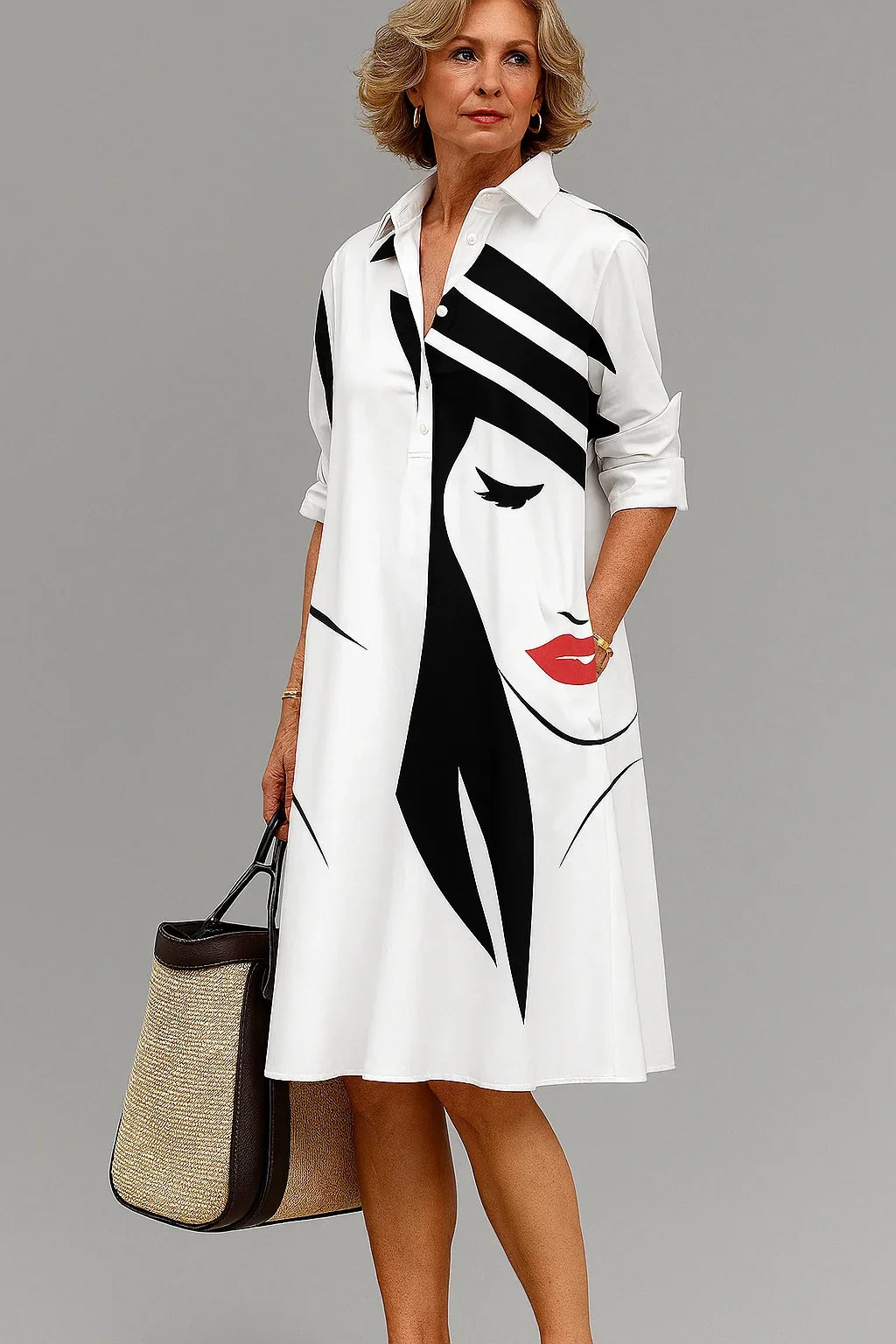 Naire | Vestido midi refinado y elegante