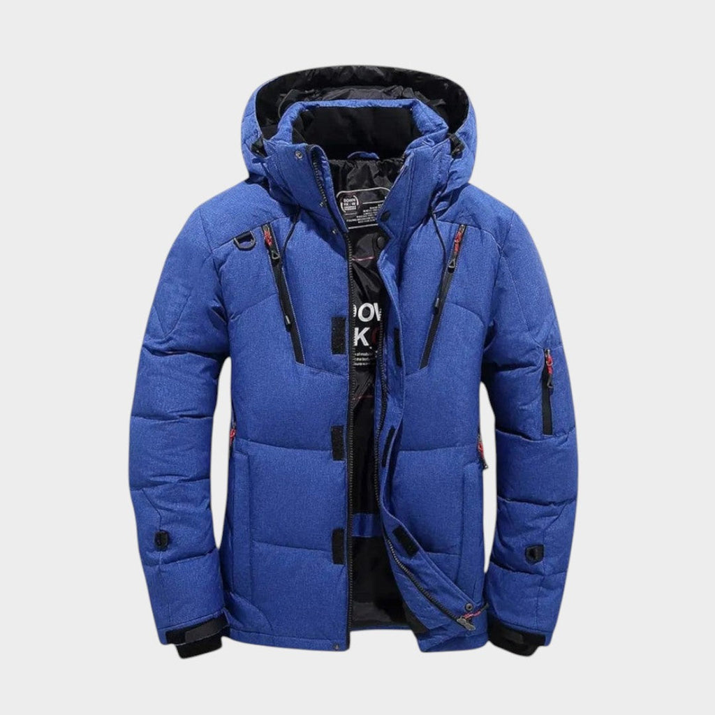 Chaqueta de invierno sólida para hombres