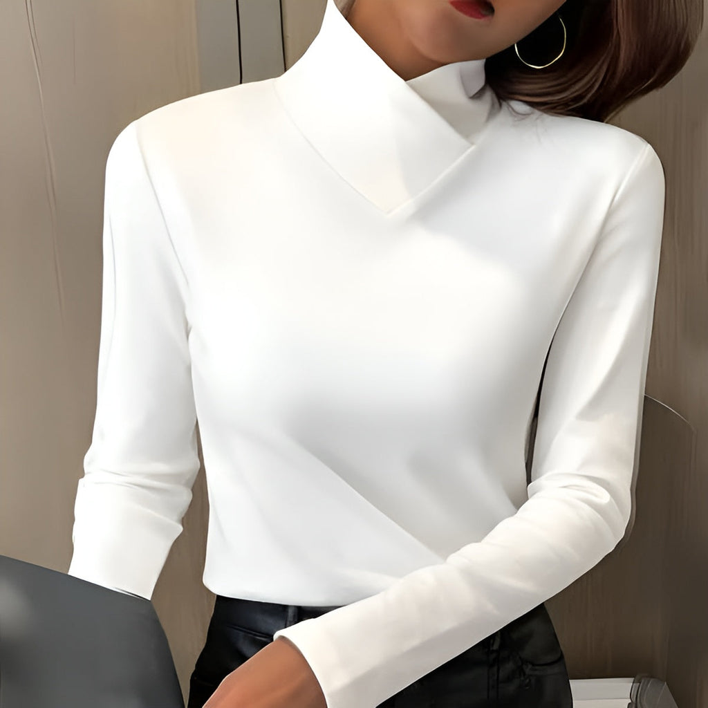 Lynova™ | Suéter elegante de cuello alto