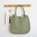 Matilde | Bolso de Hombro de Paja Trenzada