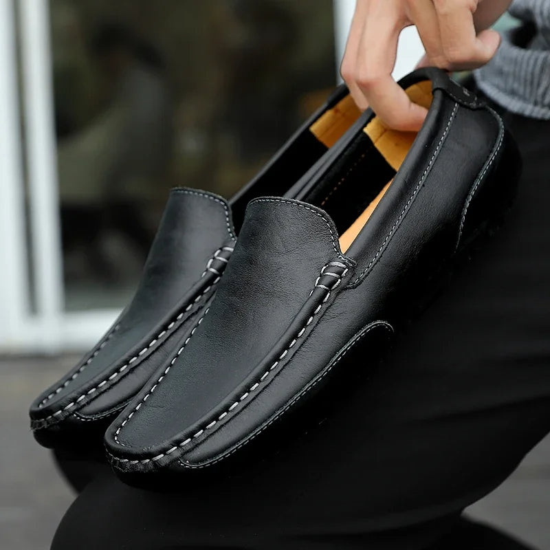 Mocasines de cuero vintage