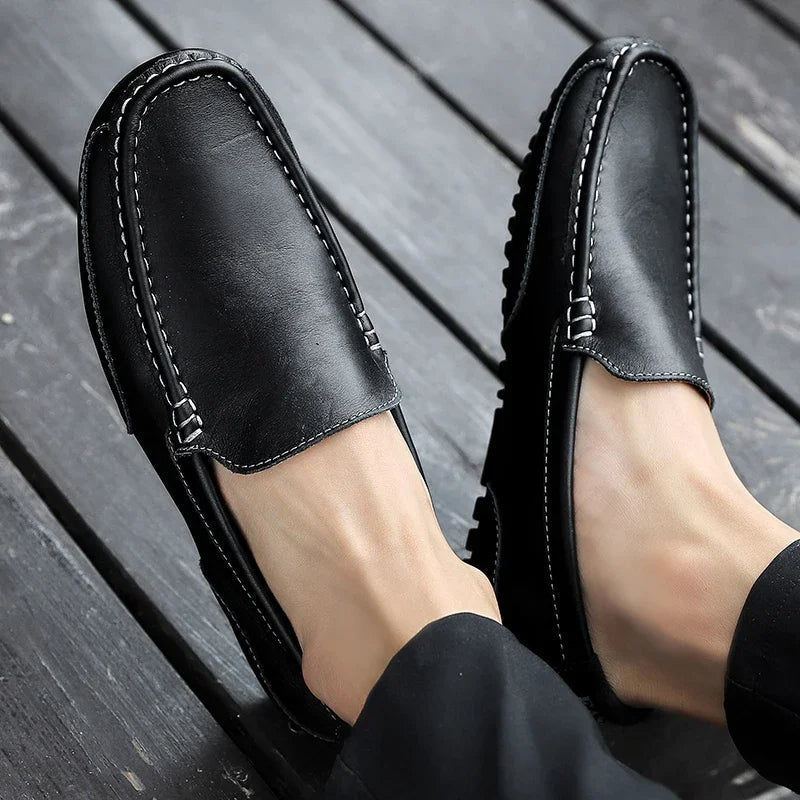 Mocasines de cuero vintage