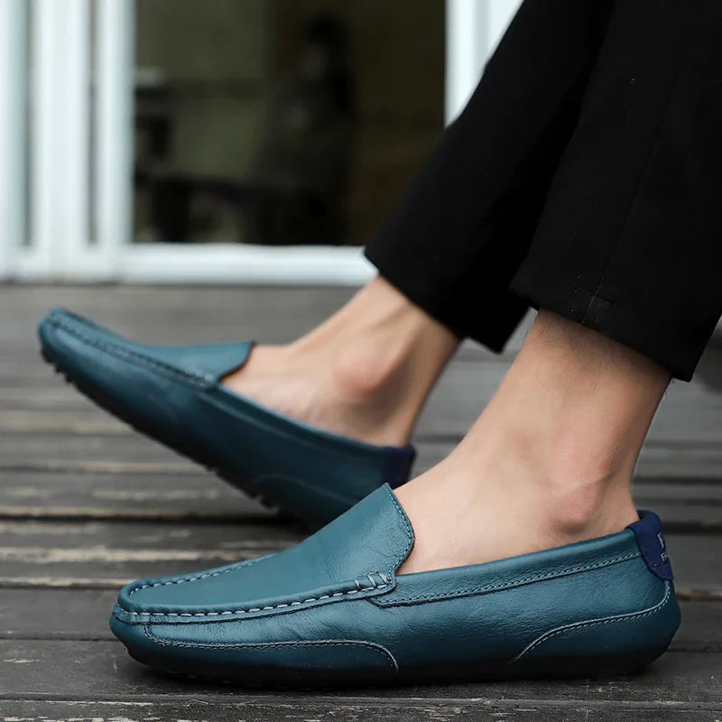 Mocasines de cuero vintage
