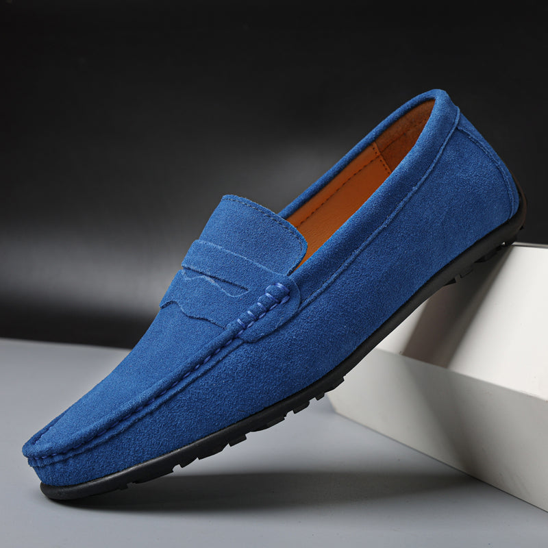 Lurano | Mocasines retro de ante