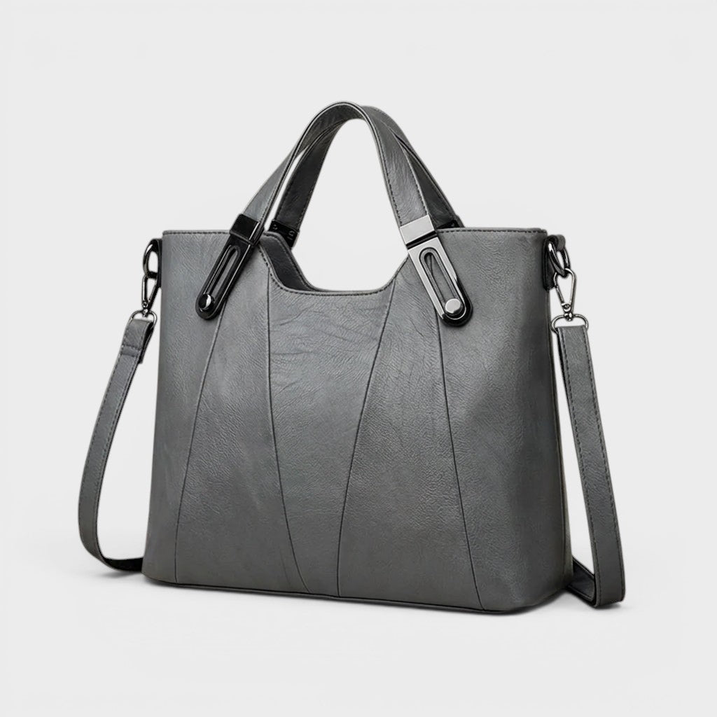 Milena - Elegante Bolso de Mano de Piel