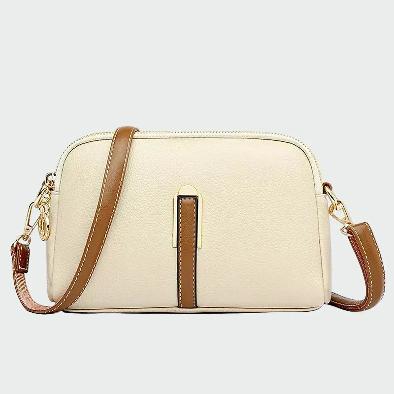Bolso de Hombro de Piel Elegante