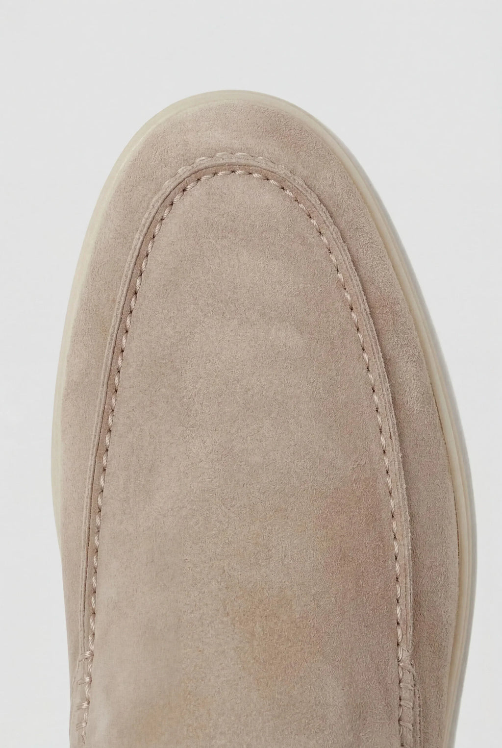 Mocasines de ante beige