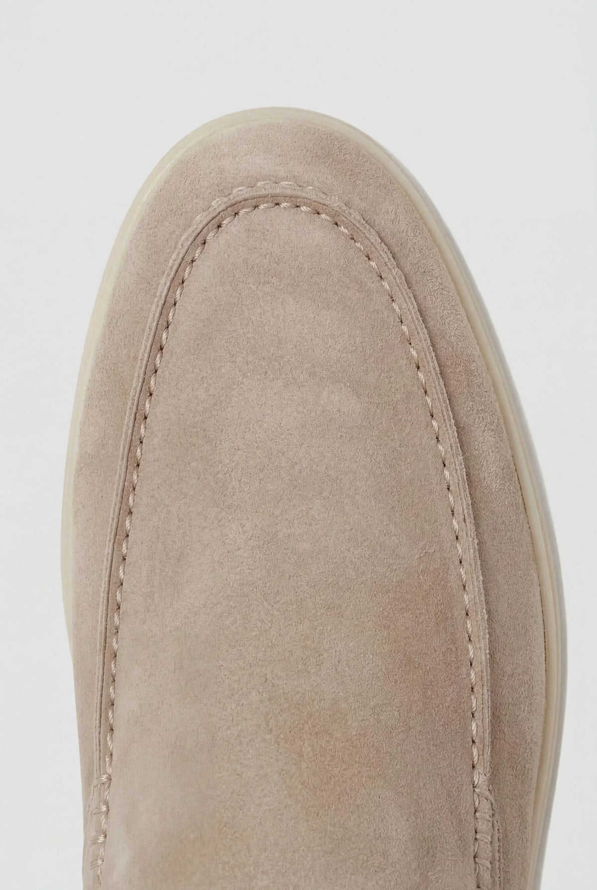 Mocasines de ante beige