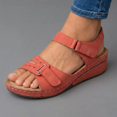 Sandalias Ortopédicas Cómodas con Cuña