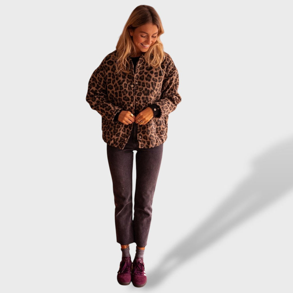 Charlene | Chaqueta de leopardo